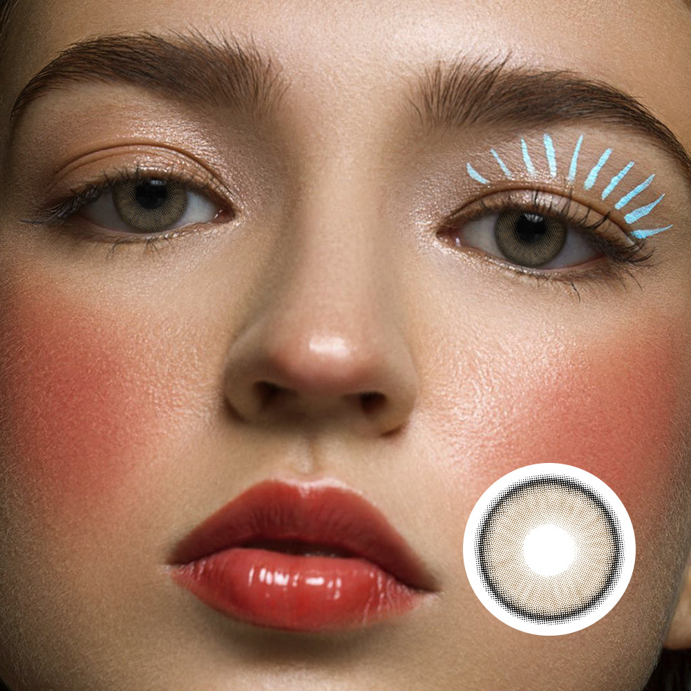 Nini/brown | Moxielens Earth Glow Colored Contacts