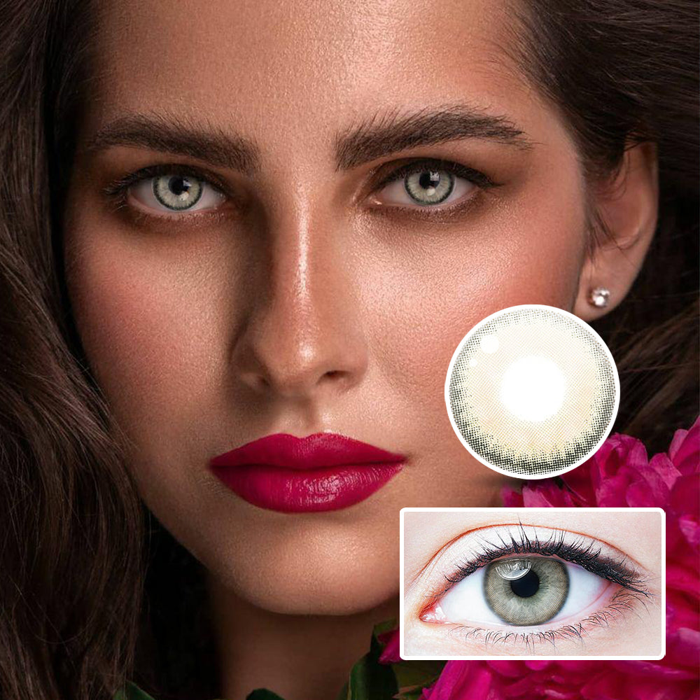 Someday Grey Chocolate | Moxielens Earth Glow Colored Contacts