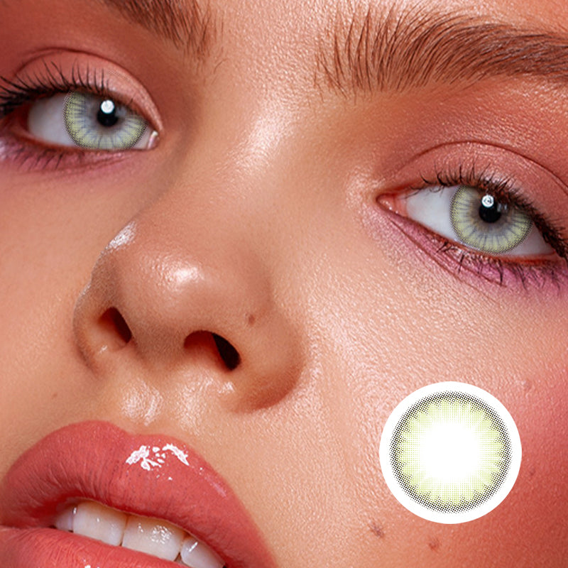 Louis Green | Moxielens Botanical Haze Colored Contacts