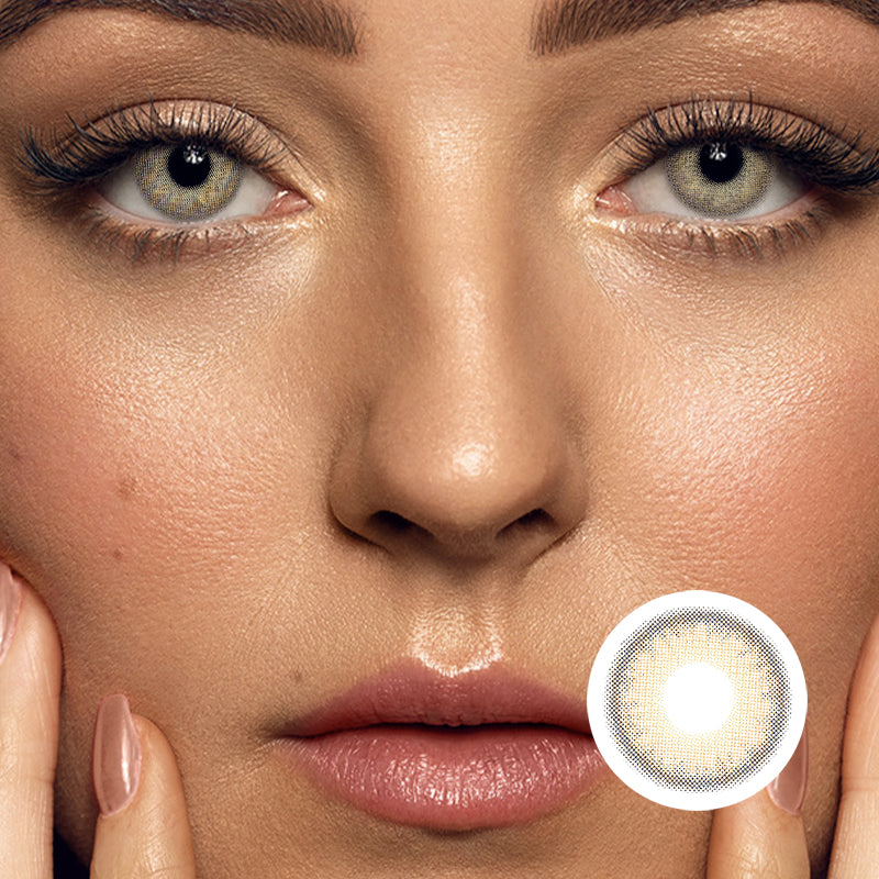 Angela Brown | Moxielens Earth Glow Colored Contacts