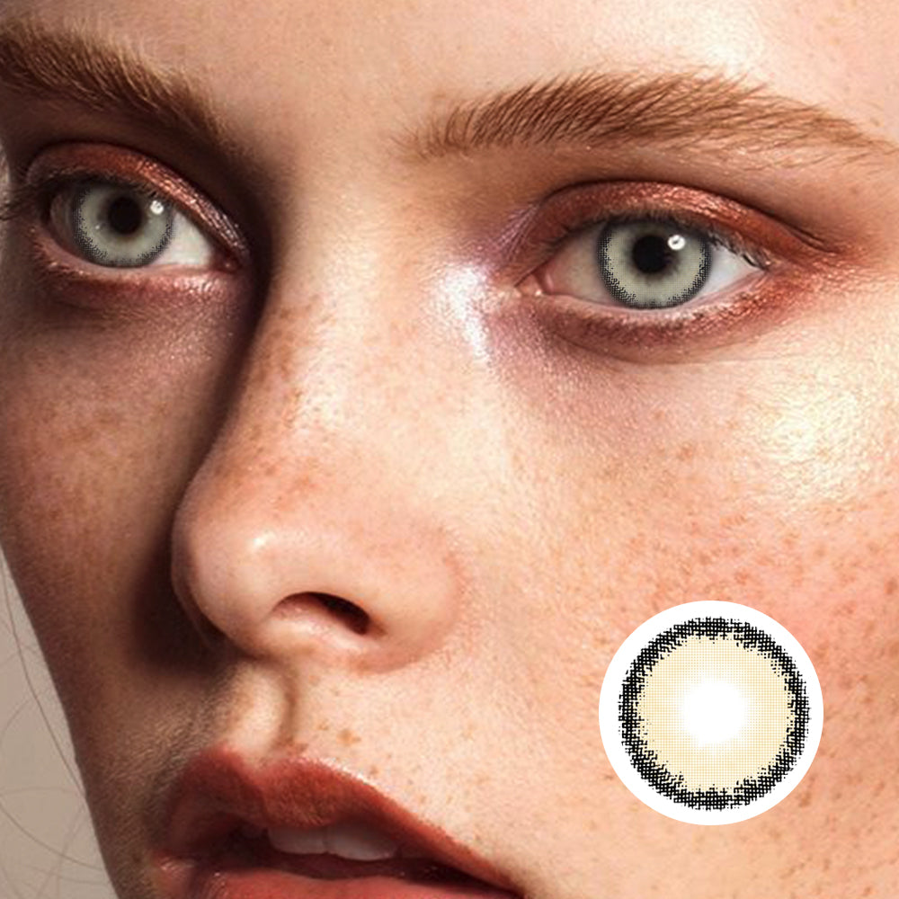 Small Cheese Brown | Moxielens Earth Glow Colored Contacts