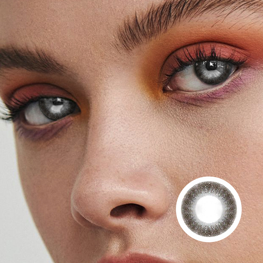 Starburst Black | Moxielens Midnight Edge Colored Contacts