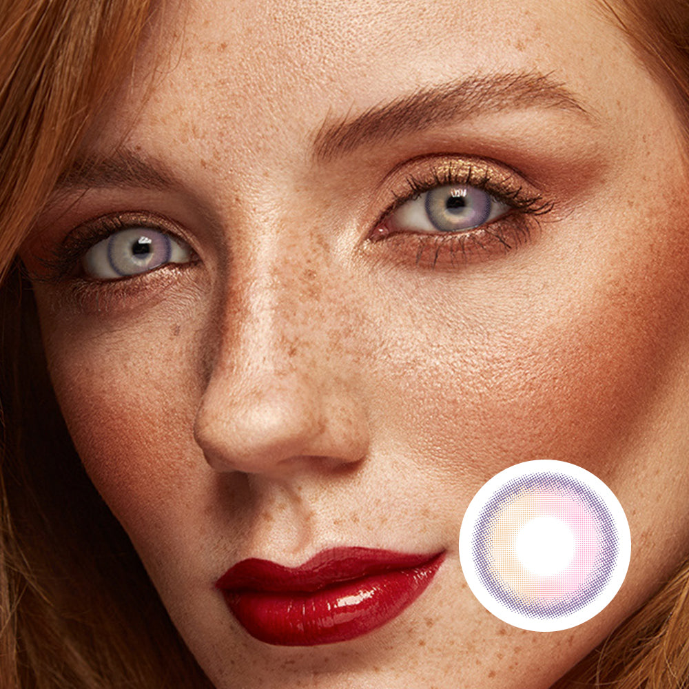 Hot Love Crazy Flower | Moxielens Earth Glow Colored Contacts
