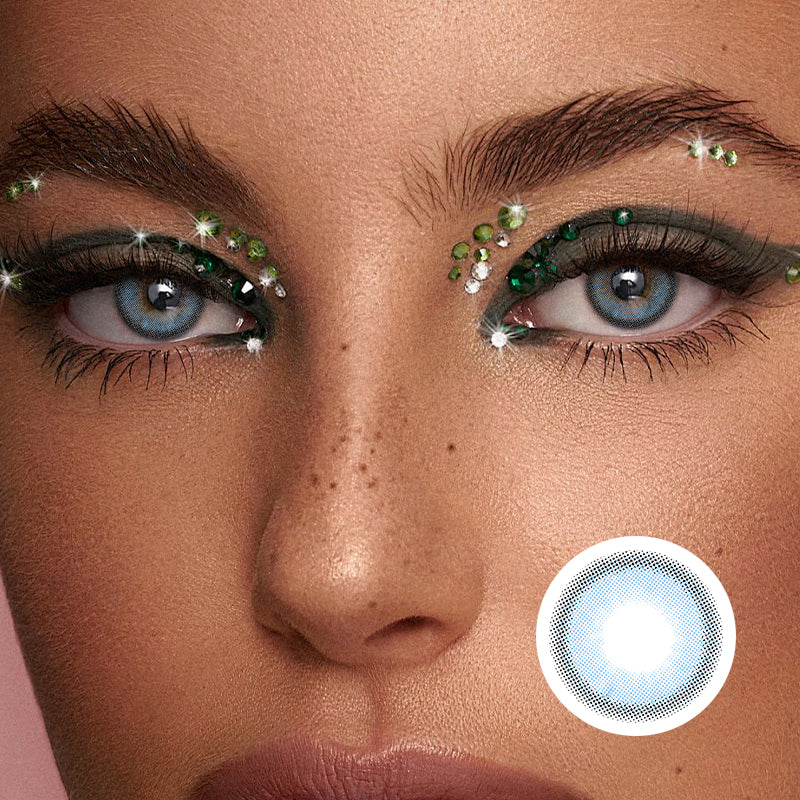 Miki Sea Salt Blue | Moxielens Ocean Mist Colored Contacts