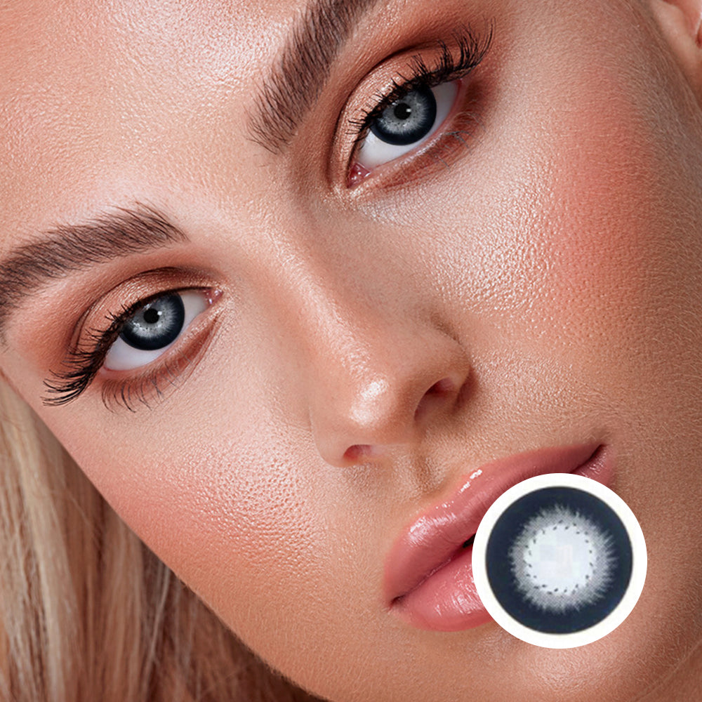 Big-Black | Moxielens Midnight Edge Colored Contacts
