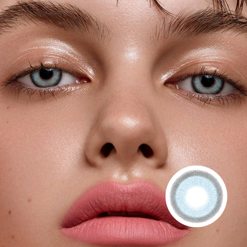 Fragrant Honey Blue | Moxielens Ocean Mist Colored Contacts