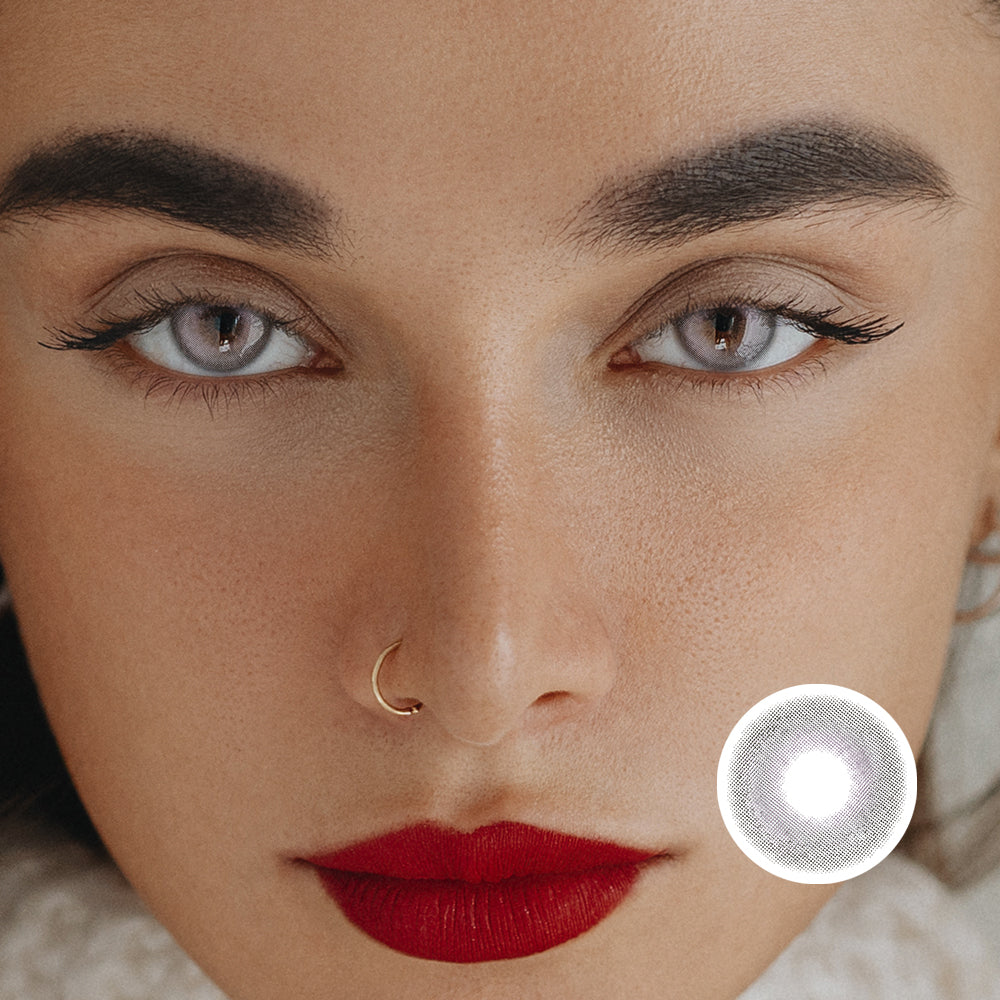 4D High-Gloss Brown | Moxielens Earth Glow Colored Contacts