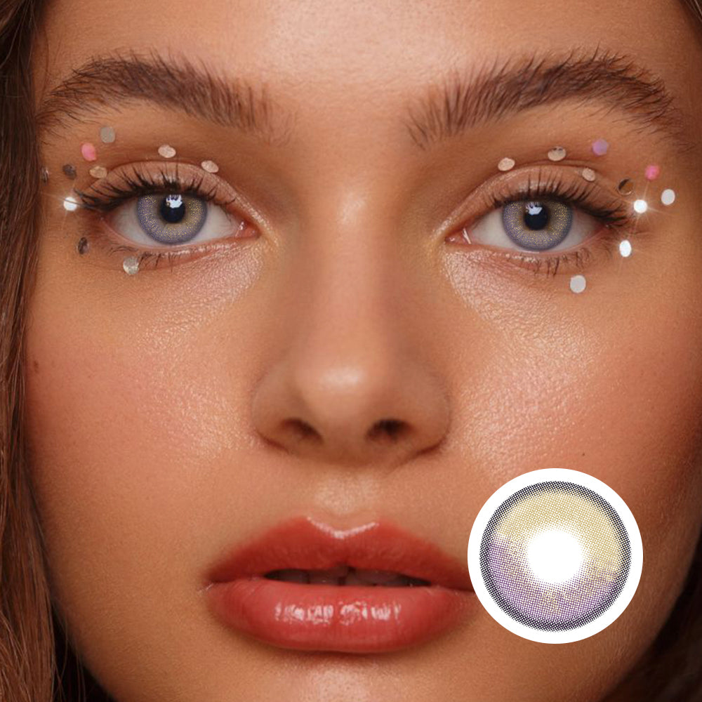 Galaxy Berry Purple | Moxielens Aurora Veil Colored Contacts