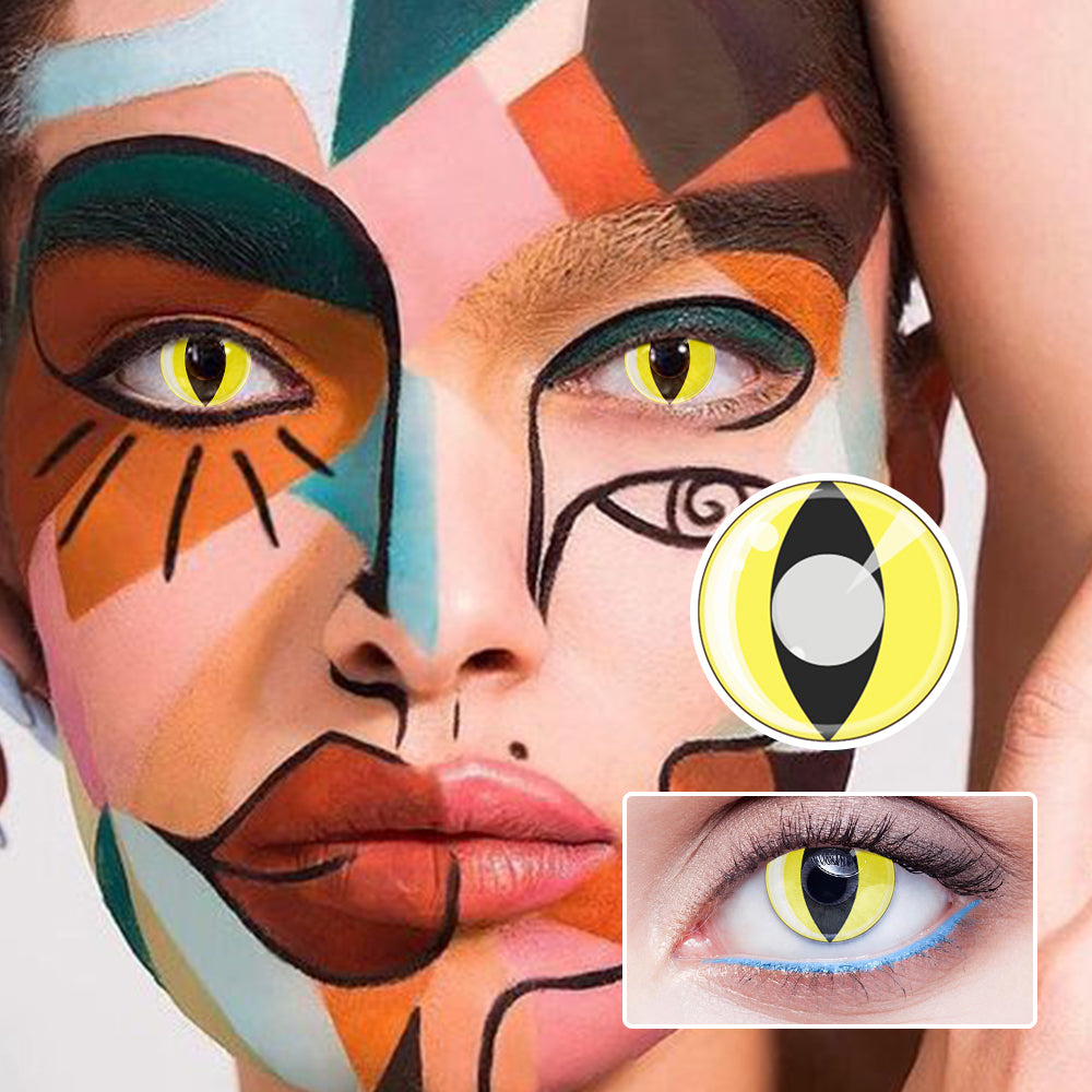 Yellow Cat's Eye | Moxielens Fantasy FX Colored Contacts