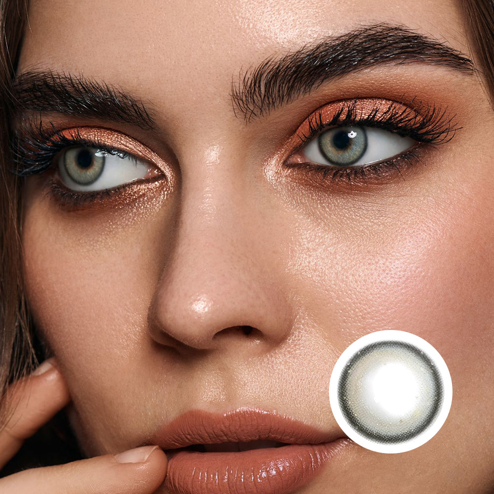Gold Dust Honey-Blue | Moxielens Ocean Mist Colored Contacts