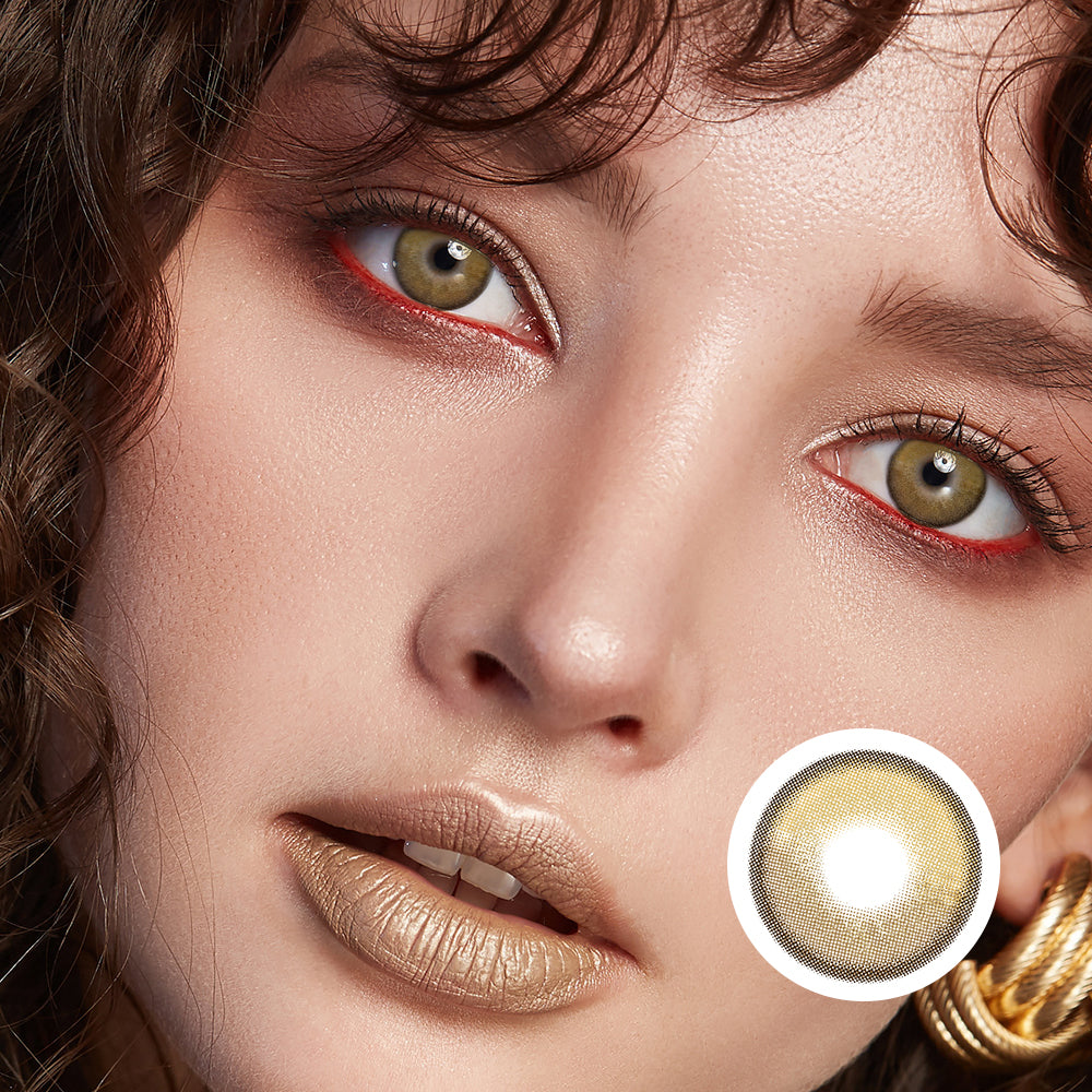 Kumquat Jelly-Brown | Moxielens Earth Glow Colored Contacts
