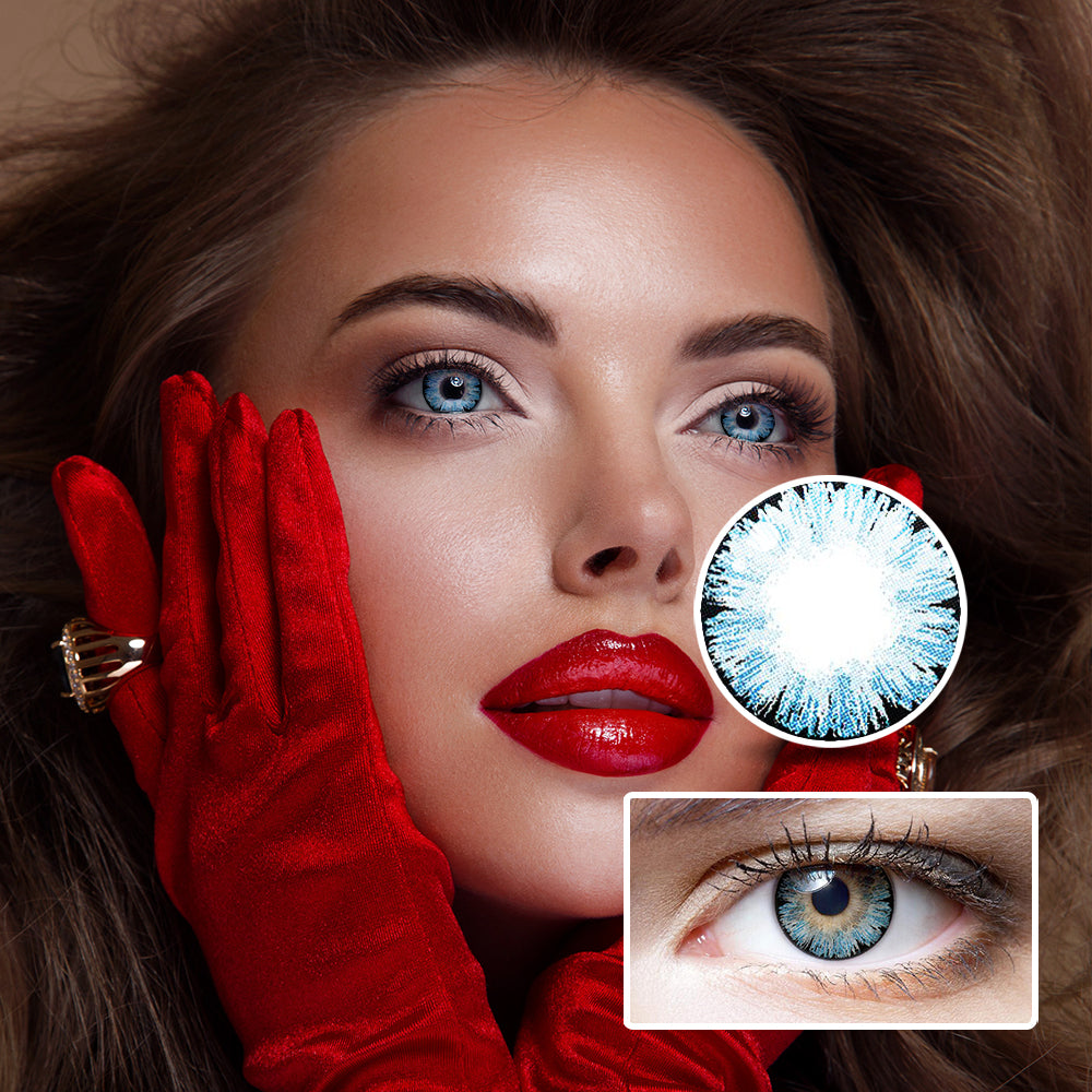 Ice Flower Basket | Moxielens Signature Edit Colored Contacts
