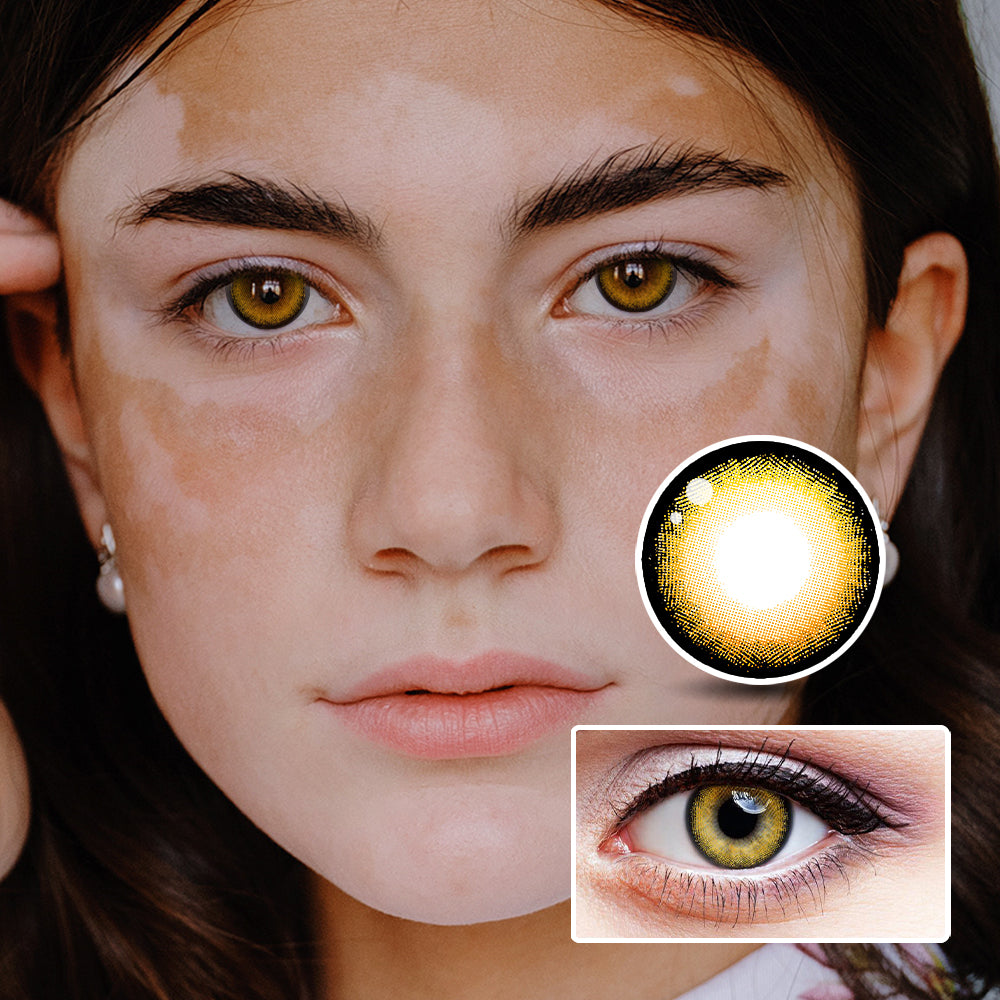 Holy Deer Sweet Brown | Moxielens Earth Glow Colored Contacts
