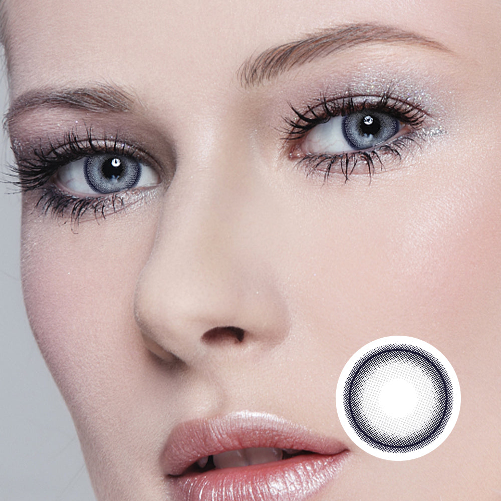 Foggy Ice Thin | Moxielens Earth Glow Colored Contacts