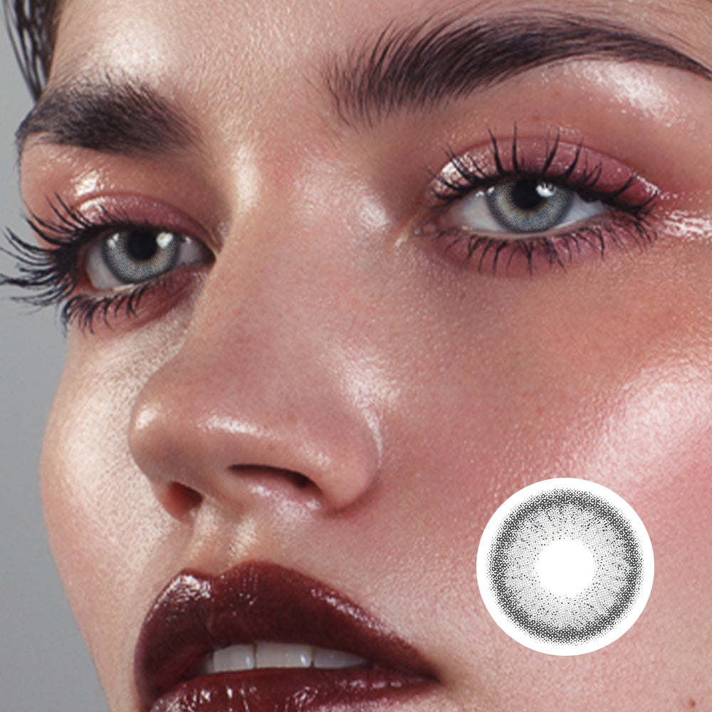 White Dawn Grey | Moxielens Moonlight Colored Contacts