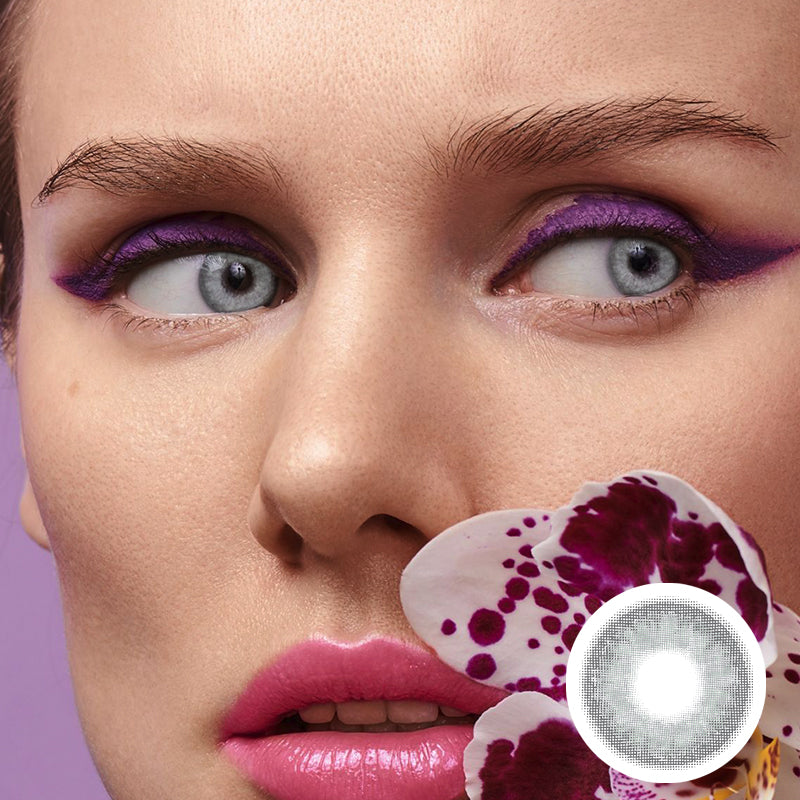 Diamond Fog Gray | Moxielens Moonlight Colored Contacts
