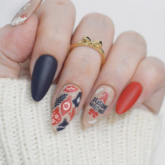 Nordic Noel: Nail Stamping Starter Kit