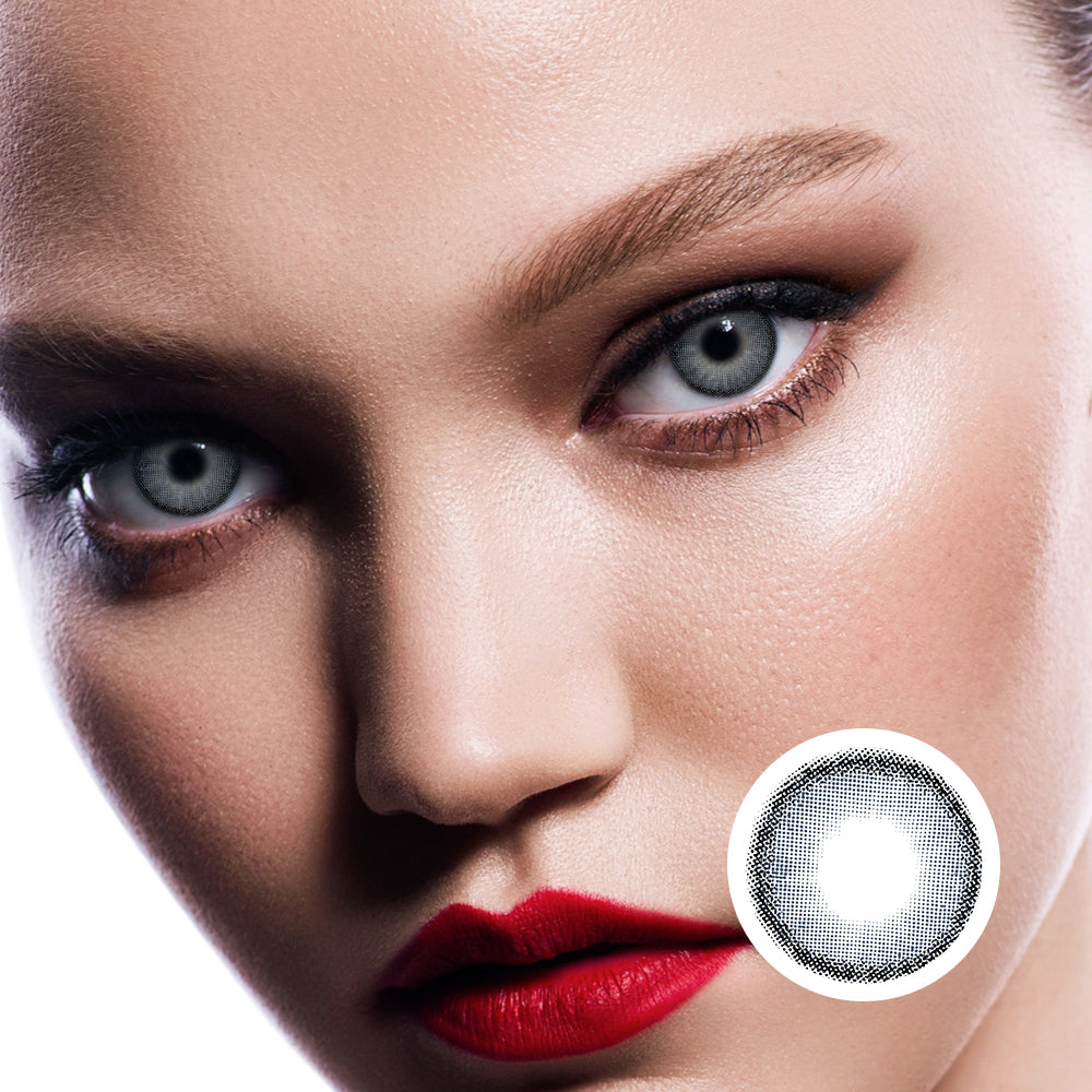 Pumpkin-Black | Moxielens Midnight Edge Colored Contacts