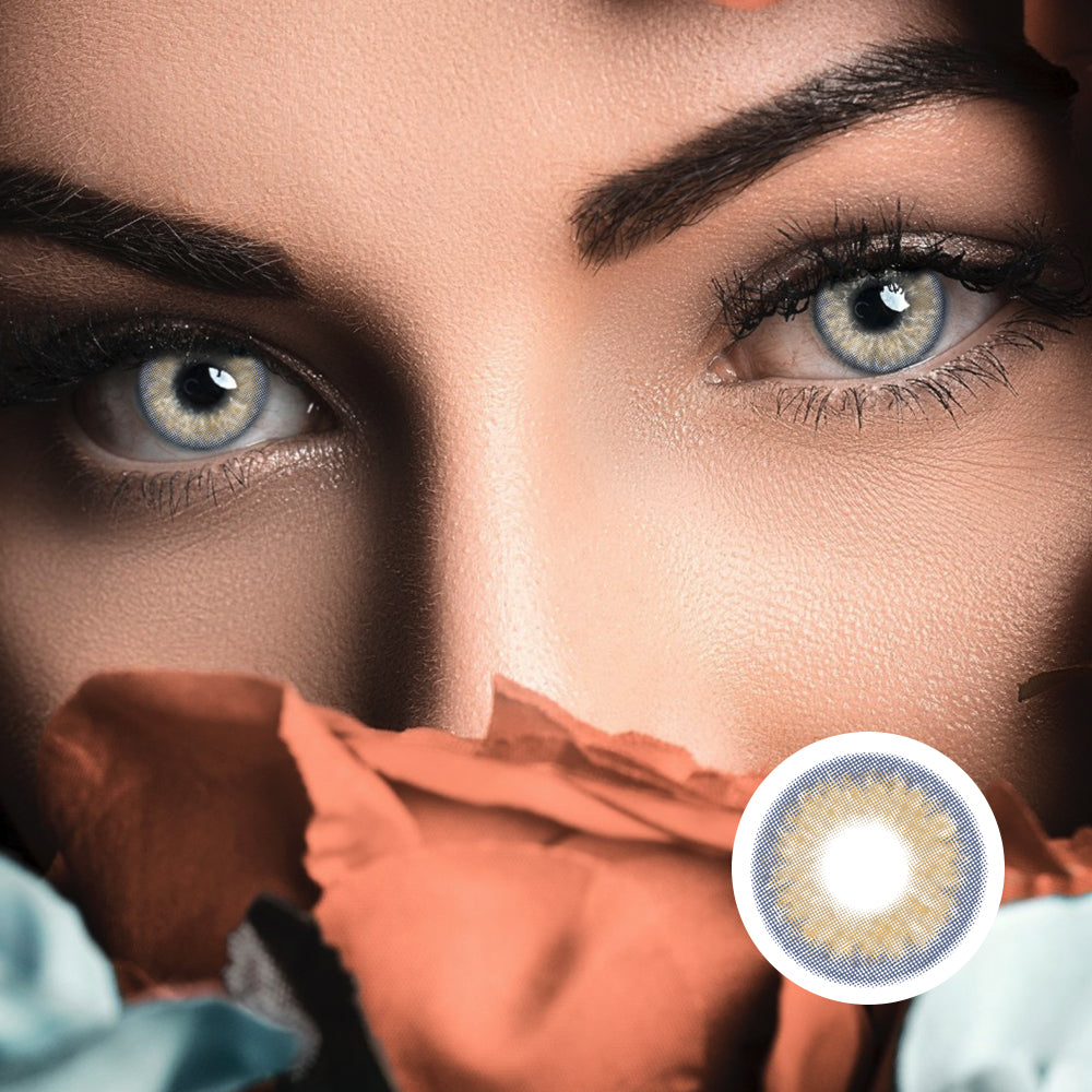 Champagnetoast | Moxielens Earth Glow Colored Contacts