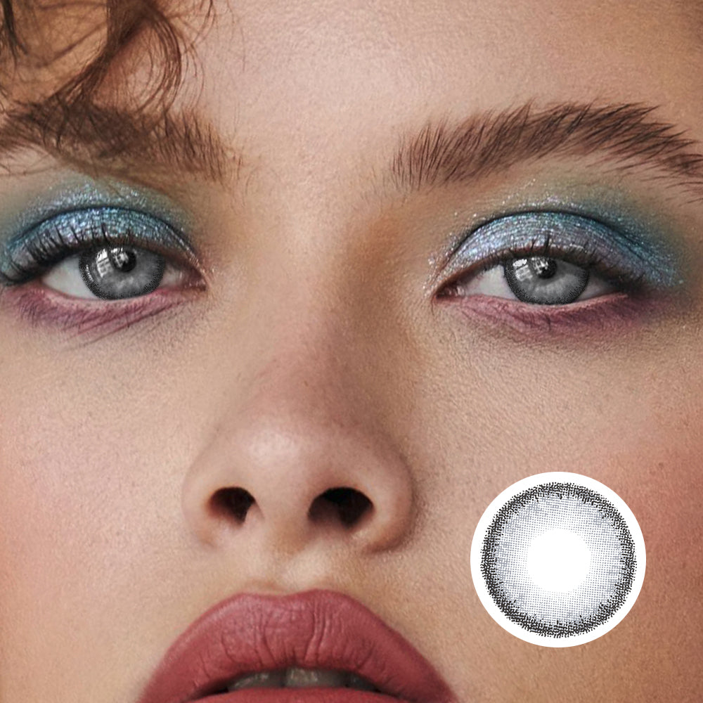 LI Sheng Ink Blue | Moxielens Ocean Mist Colored Contacts