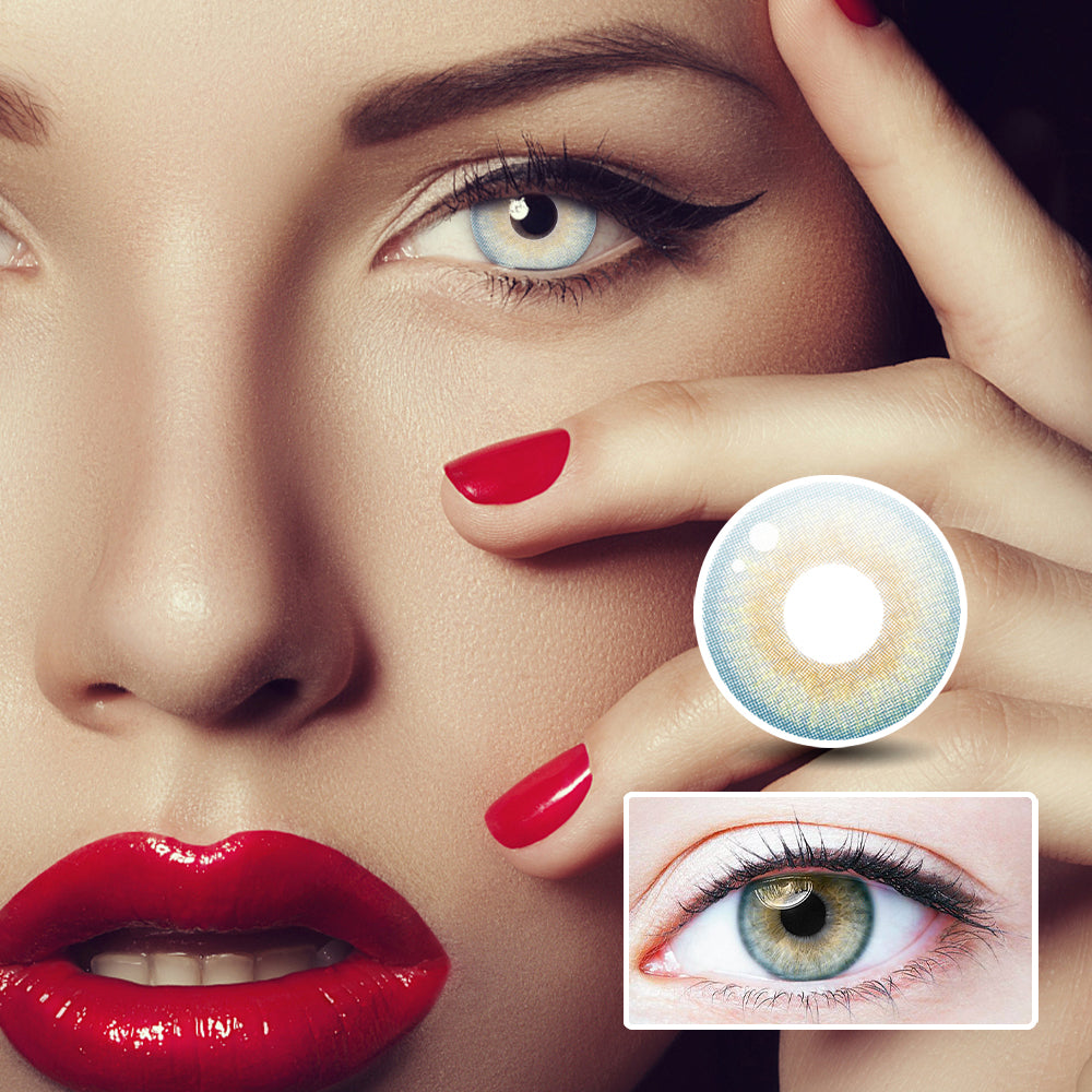 India Blue | Moxielens Ocean Mist Colored Contacts