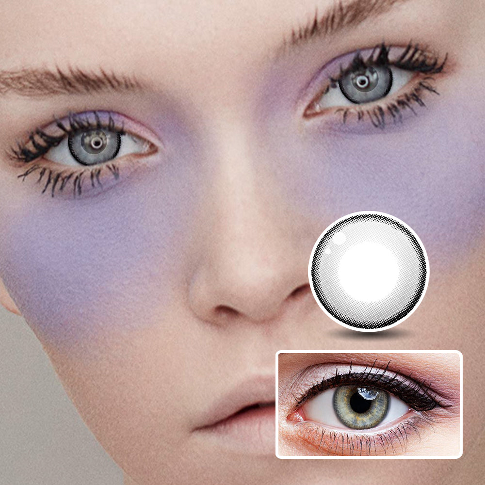 Morning Dew Grey | Moxielens Moonlight Colored Contacts