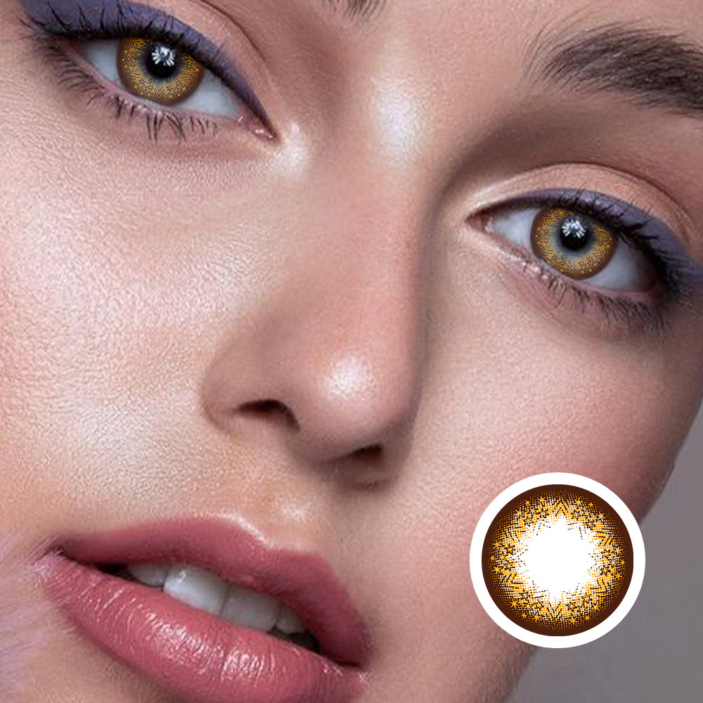 Starlight Barbie Brown | Moxielens Earth Glow Colored Contacts