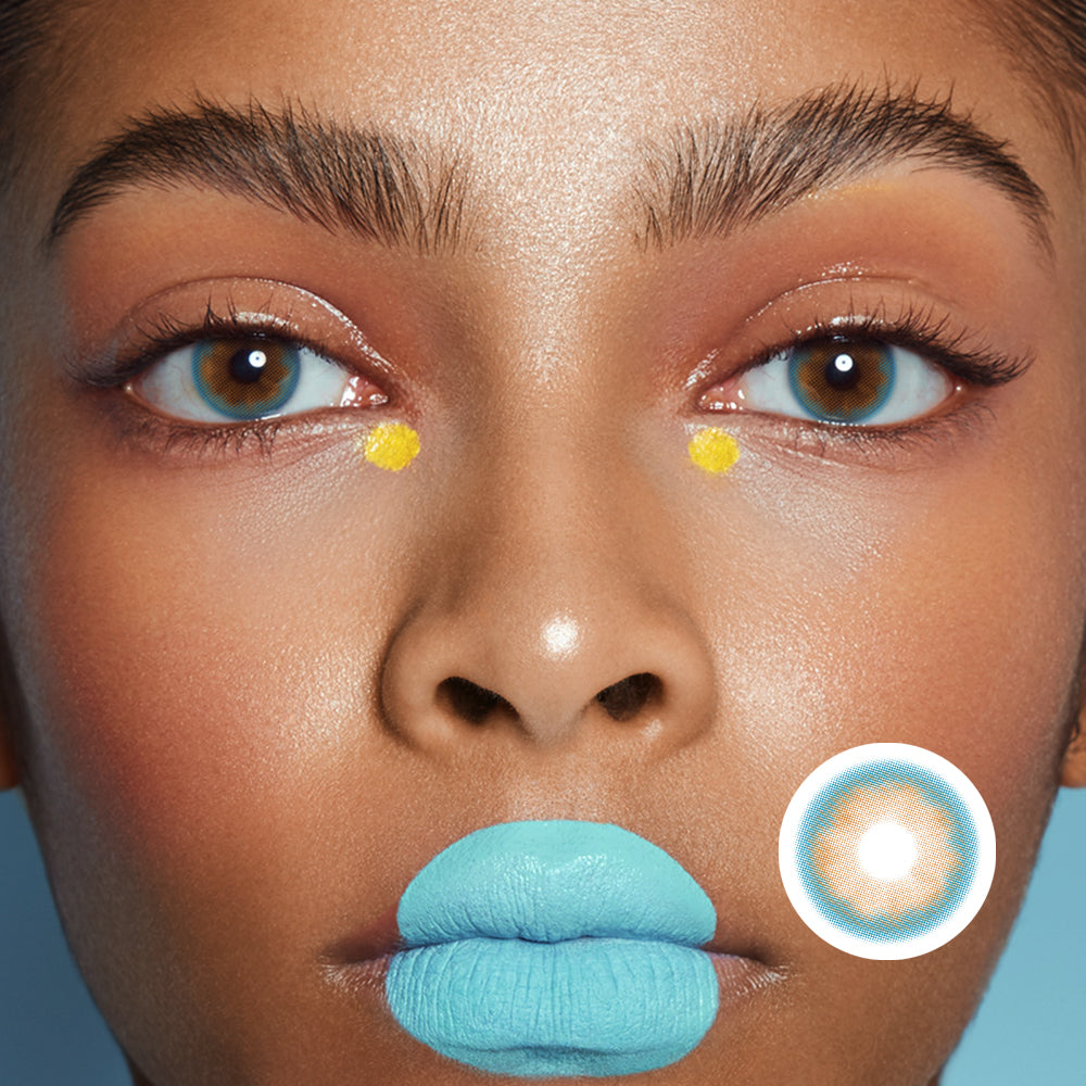Nana Mil Blue | Moxielens Ocean Mist Colored Contacts