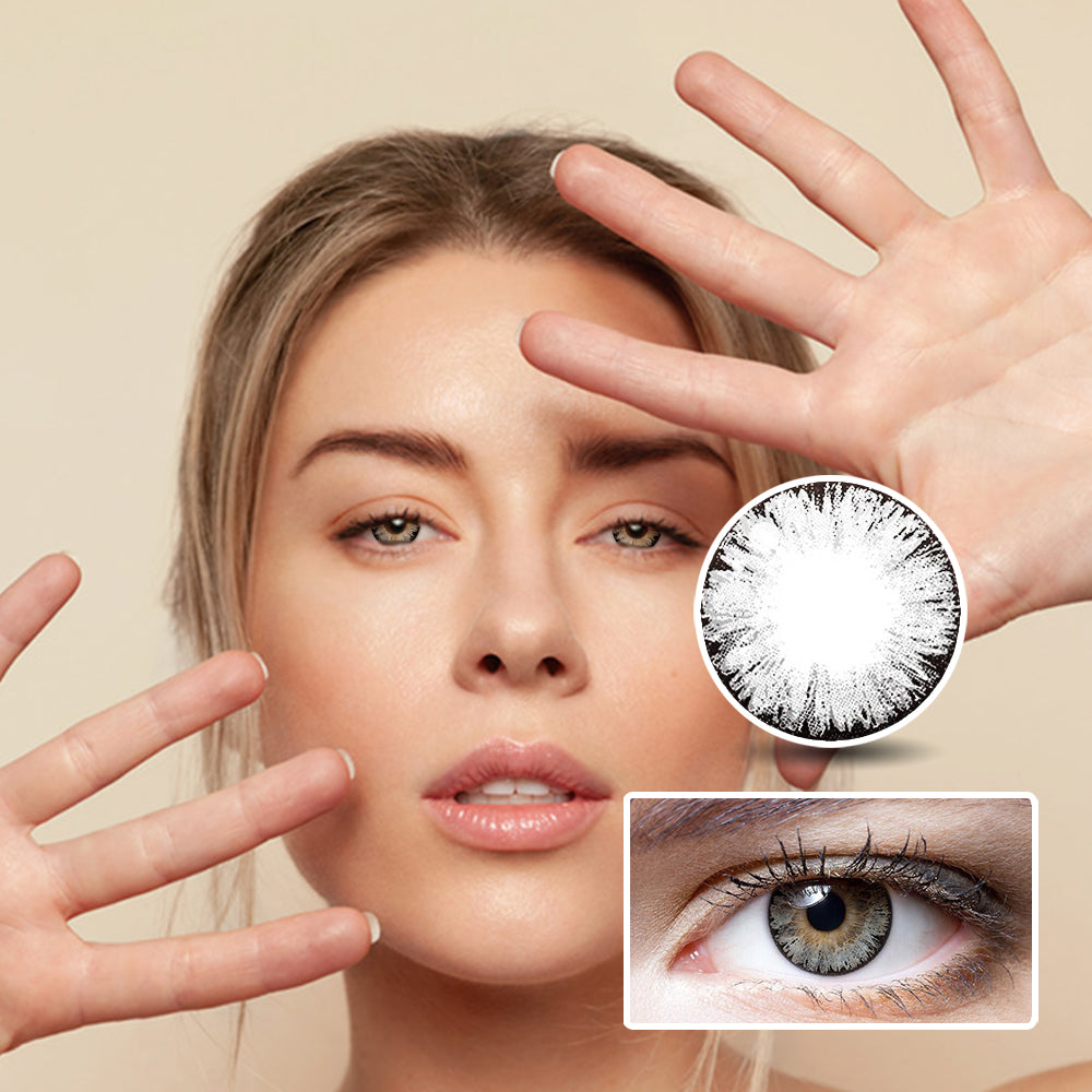 Ice Flower Gray | Moxielens Moonlight Colored Contacts