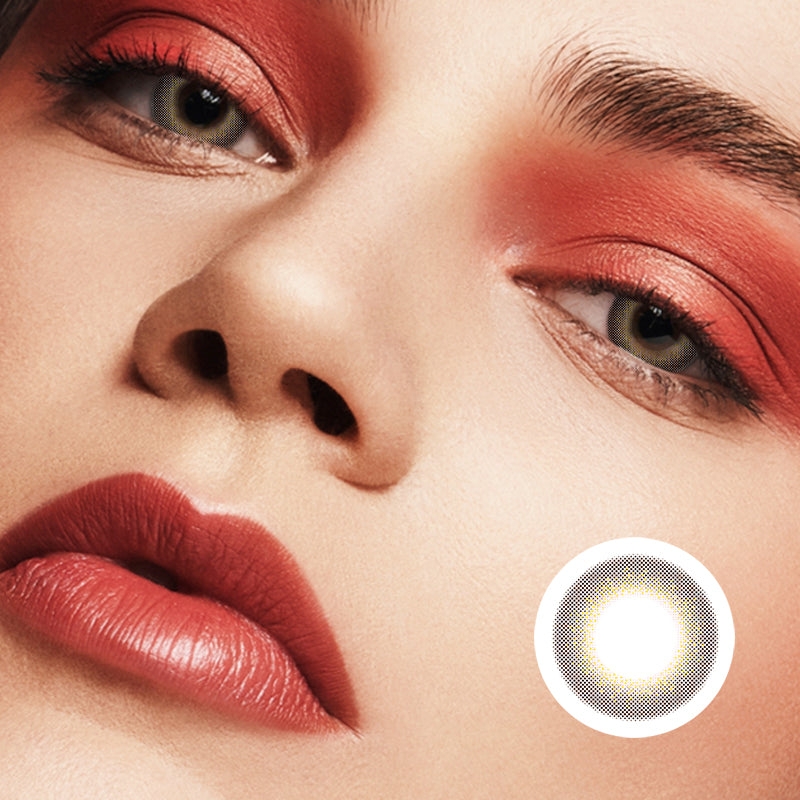 Neon Gold Pink Purple | Moxielens Aurora Veil Colored Contacts