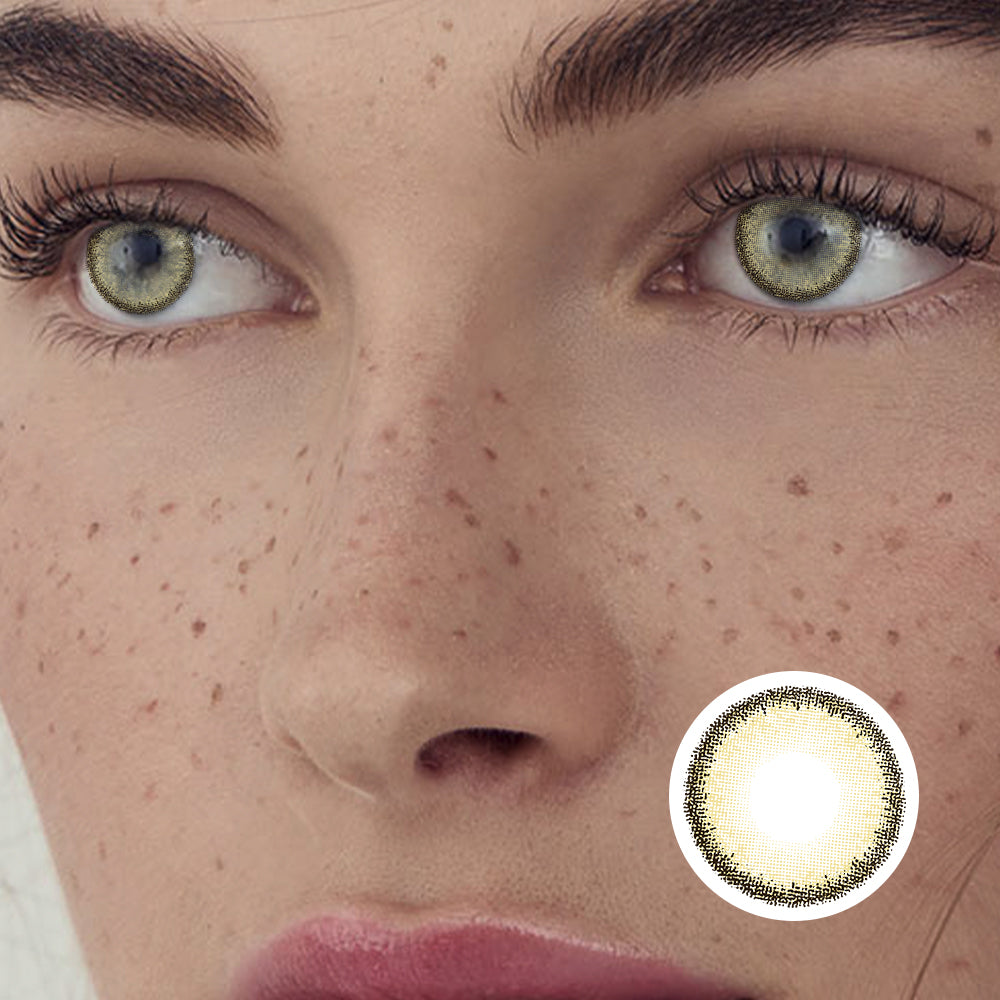Lixing Ink Brown | Moxielens Earth Glow Colored Contacts