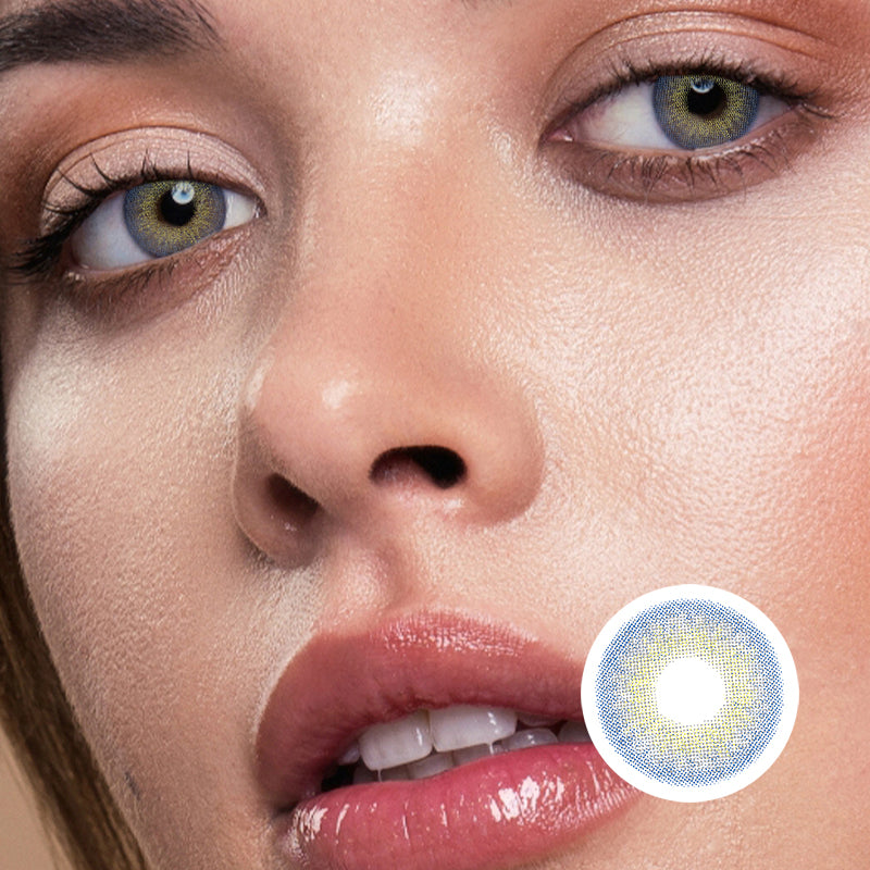 Little Wild Cat Blue | Moxielens Ocean Mist Colored Contacts
