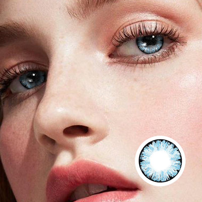 Ice Flower Basket | Moxielens Earth Glow Colored Contacts