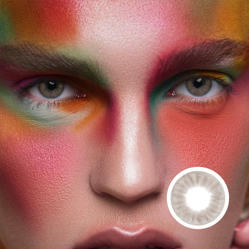 Wanted / Pink Brown | Moxielens Earth Glow Colored Contacts