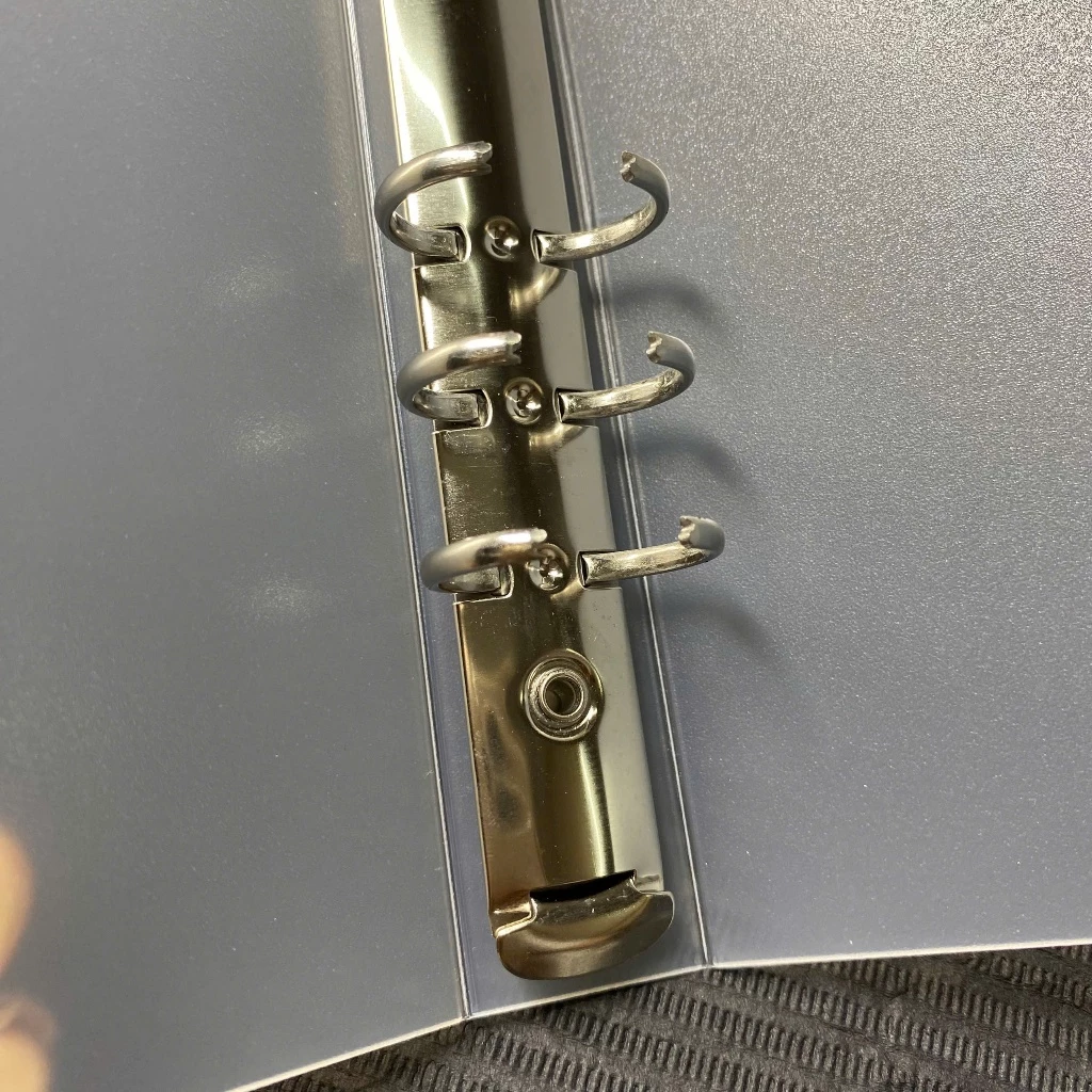 Transparent ネイルアート Binder｜ネイルチップ Storage Book｜Clear Ring Binder Album｜Professional Nail Display Organizer