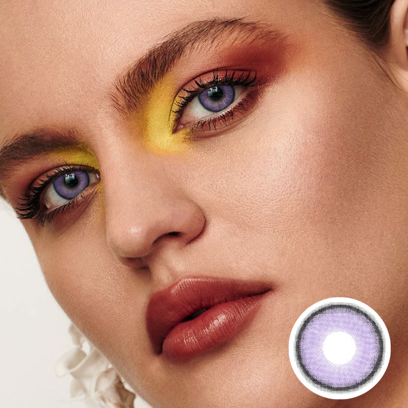Nini Purple | Moxielens Aurora Veil Colored Contacts