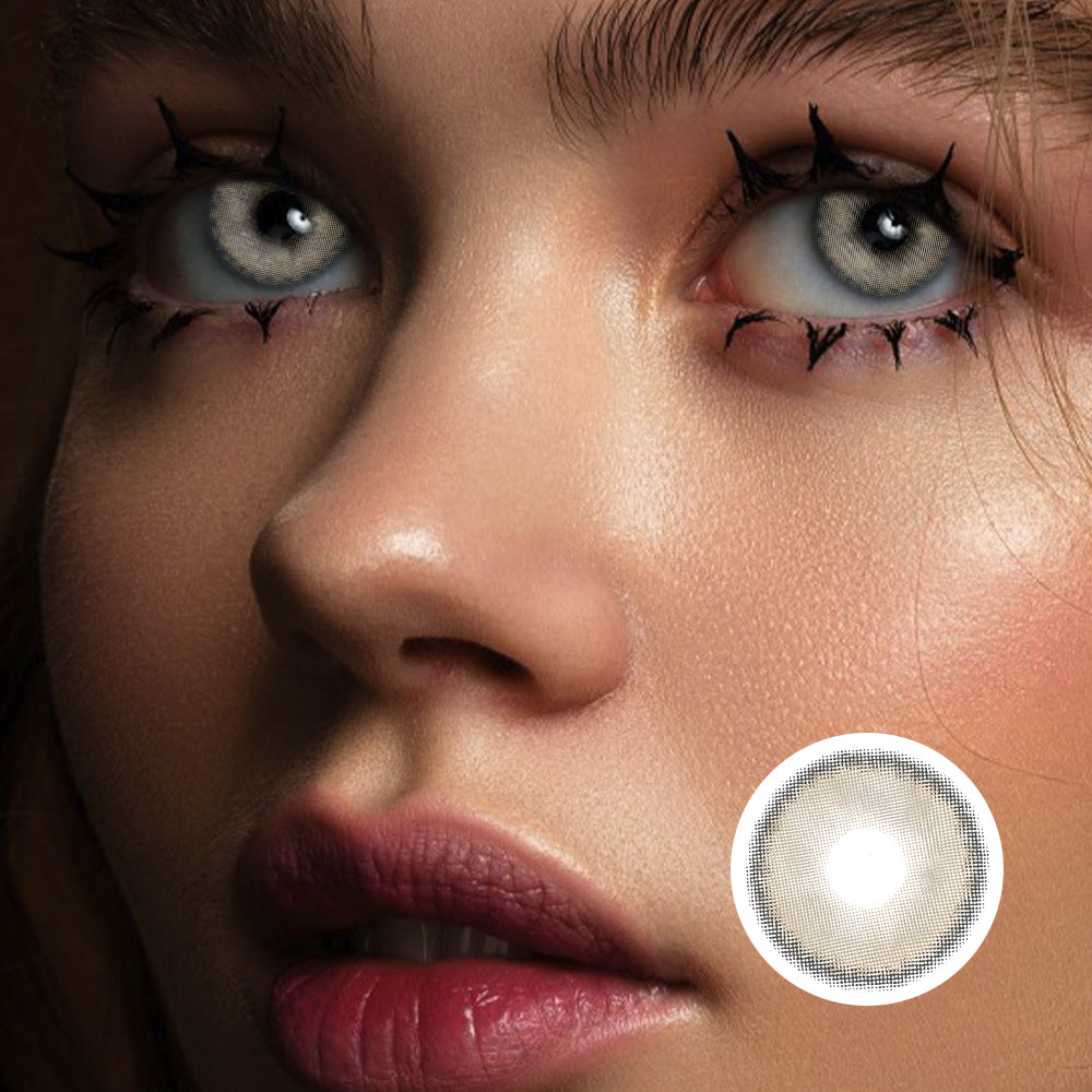 Empty Mountain Base Ash | Moxielens Moonlight Colored Contacts