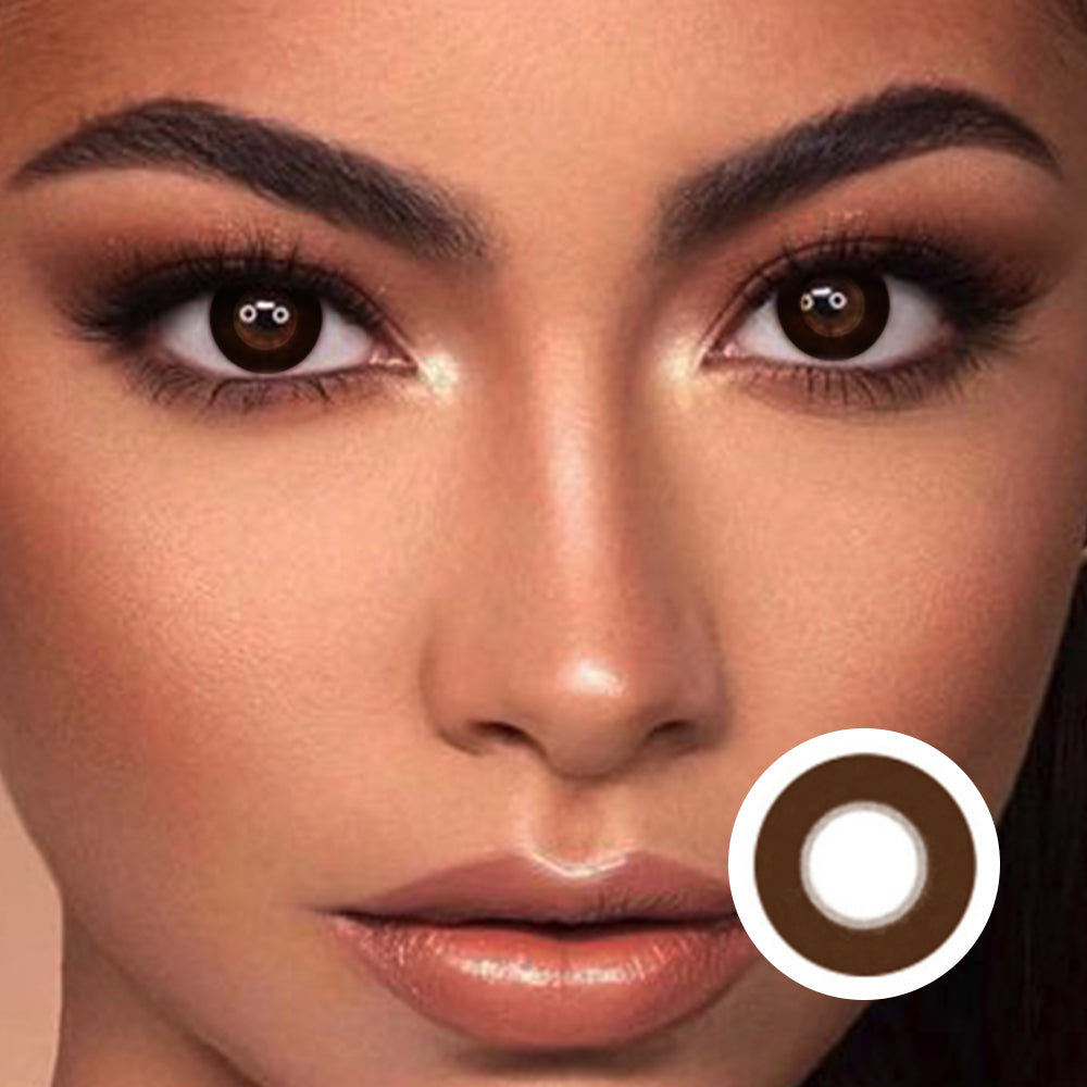 Oversized Ring Clever | Moxielens Earth Glow Colored Contacts