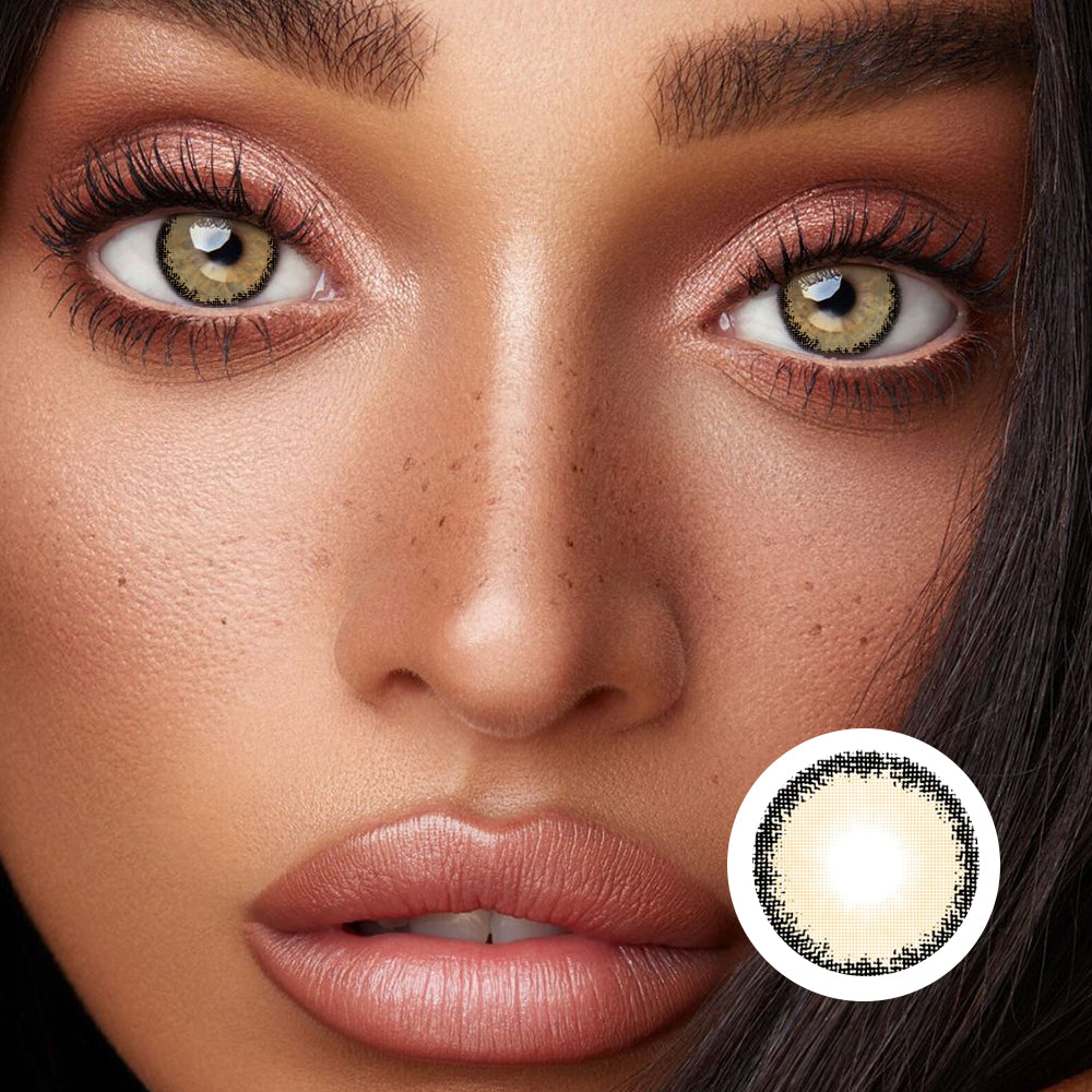 Dog Eyes II-Brown | Moxielens Earth Glow Colored Contacts