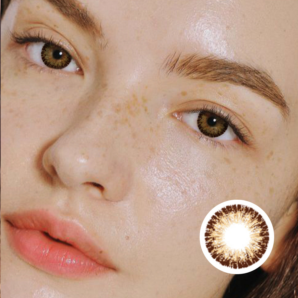 Super Luminous Brown | Moxielens Earth Glow Colored Contacts