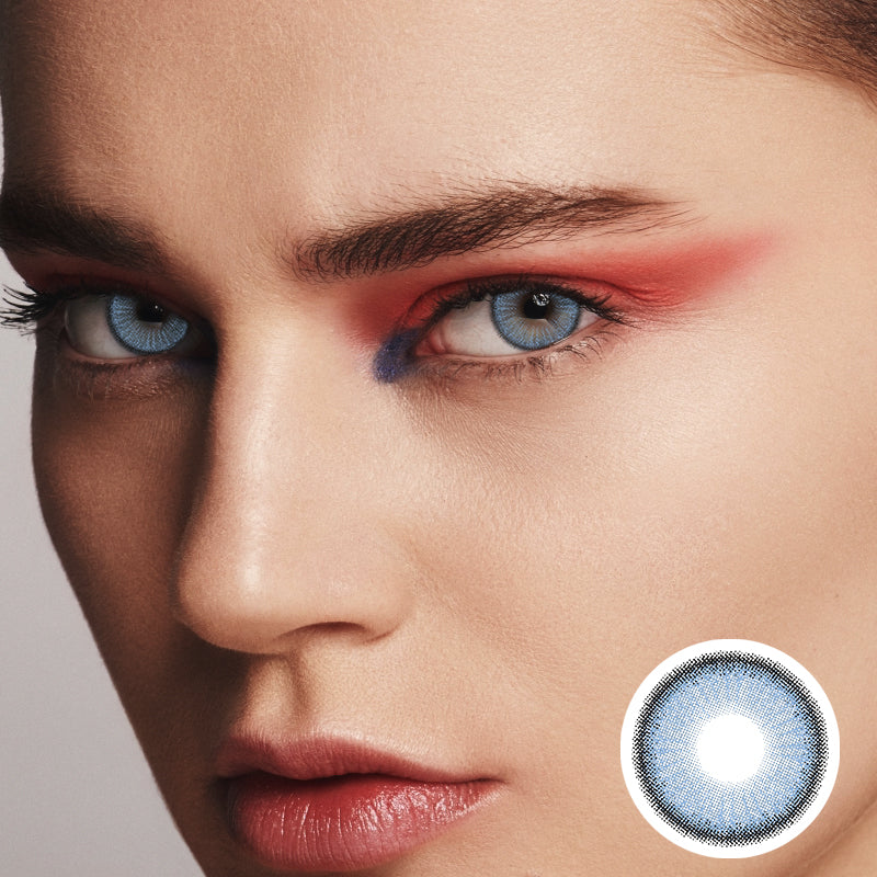 Blue Cheese | Moxielens Ocean Mist Colored Contacts