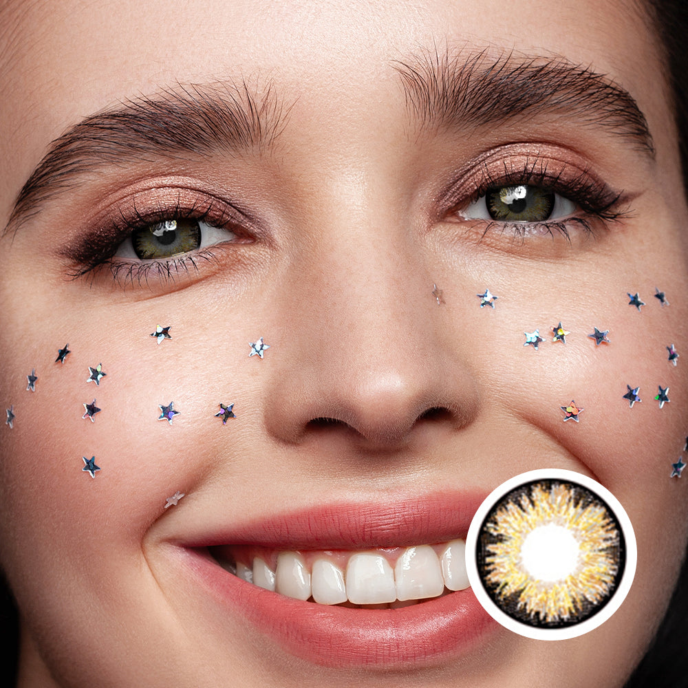 Cheese Brown | Moxielens Earth Glow Colored Contacts