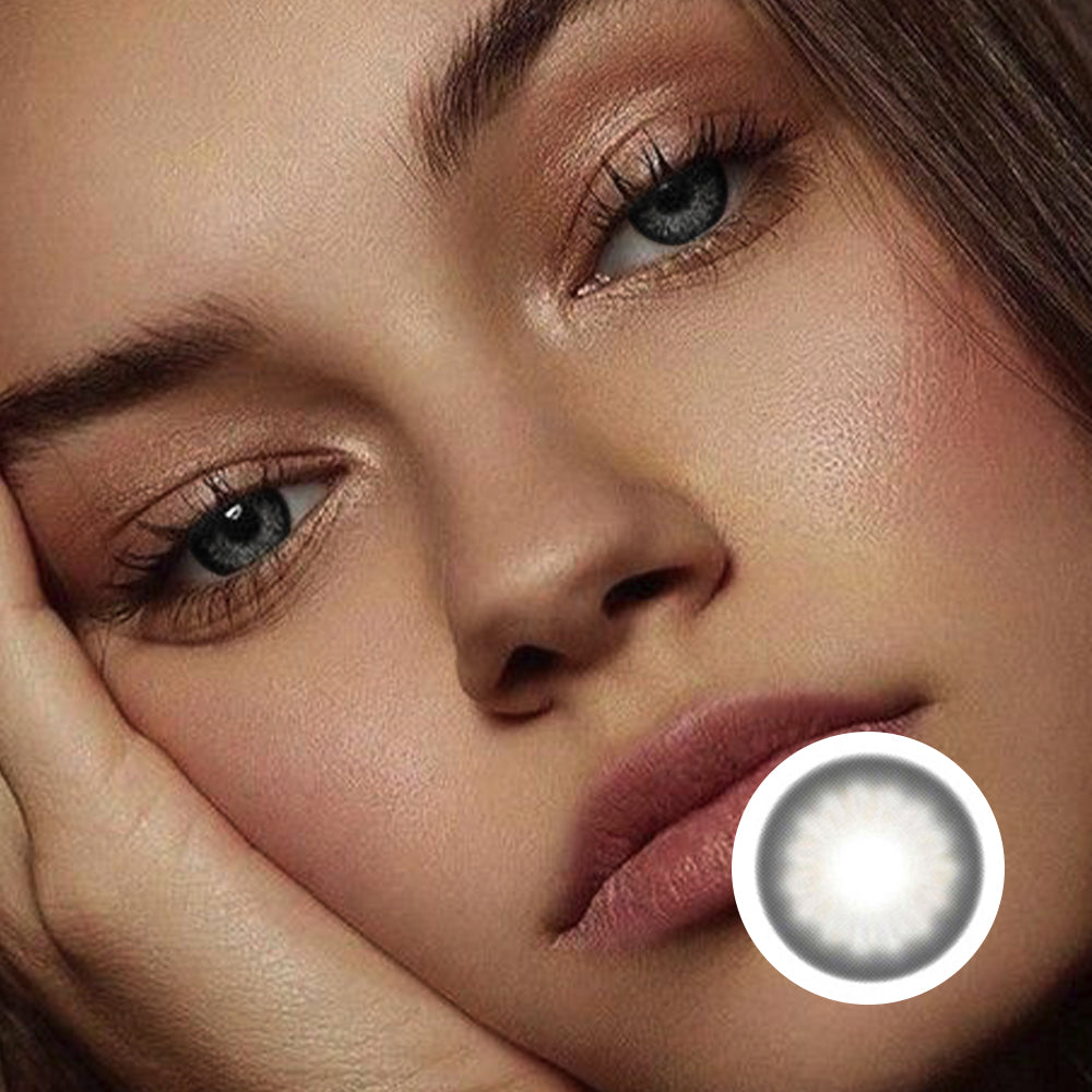 Black Swan Gray | Moxielens Moonlight Colored Contacts