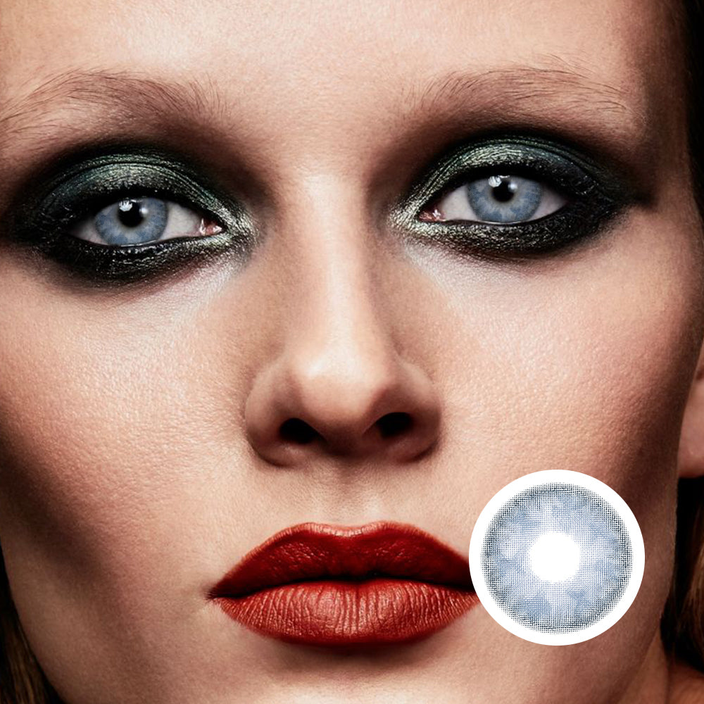 Butterfly Girl-Blue | Moxielens Ocean Mist Colored Contacts