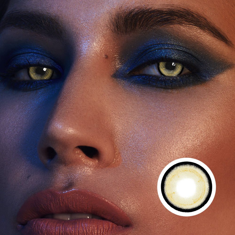 Pineapple Popcorn | Moxielens Earth Glow Colored Contacts