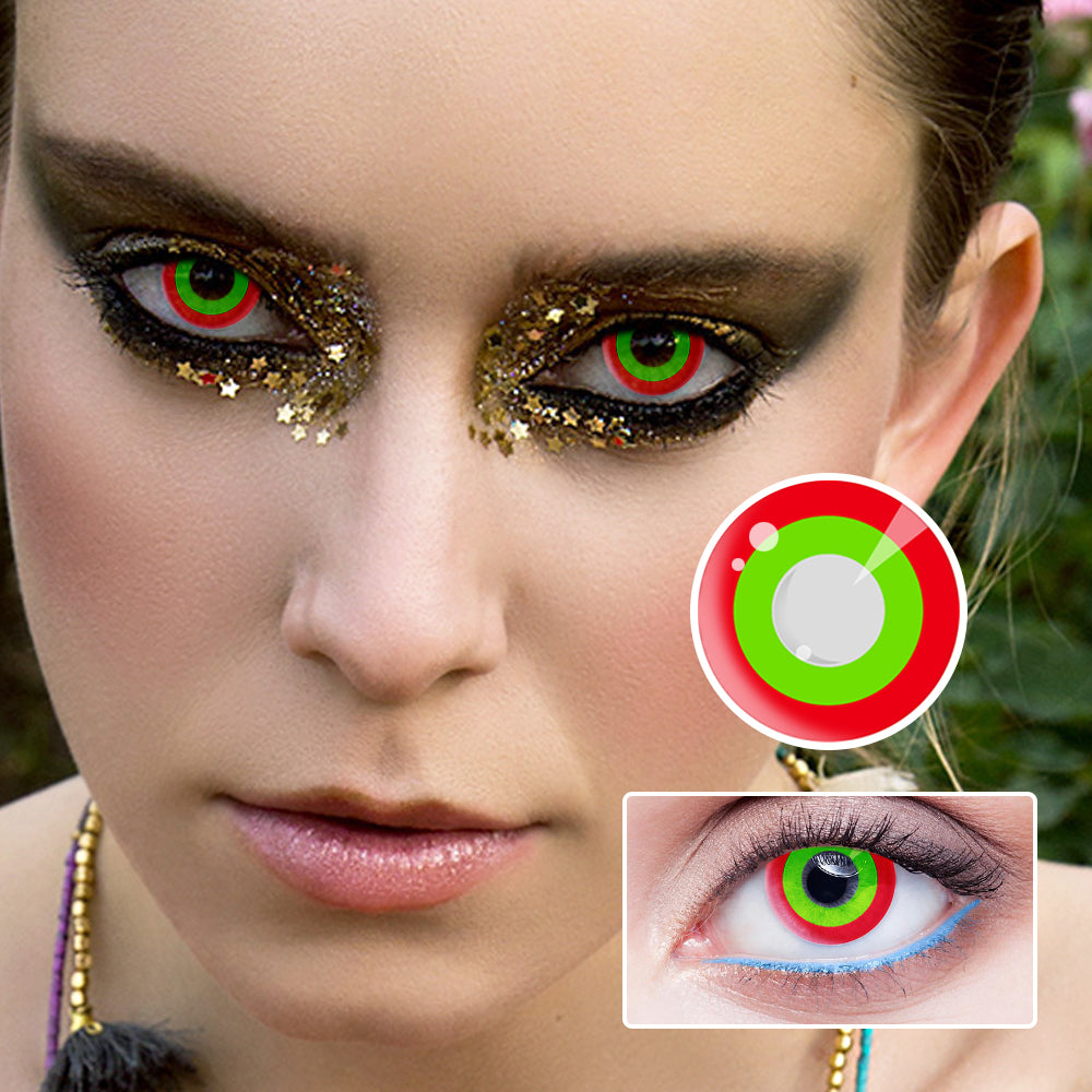 Red And Green Sets | Moxielens Fantasy FX Colored Contacts