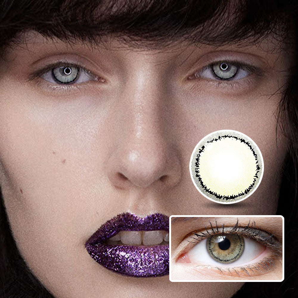 Teardrop Brown | Moxielens Earth Glow Colored Contacts
