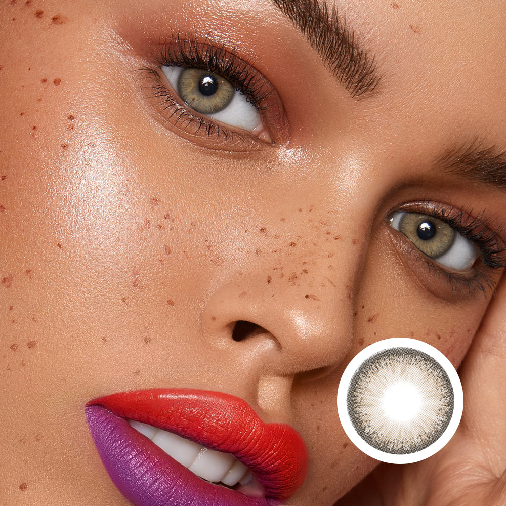 Iced Drop Black Tea | Moxielens Earth Glow Colored Contacts
