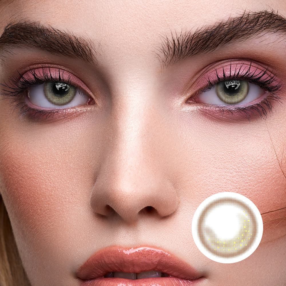 Kino Brown | Moxielens Earth Glow Colored Contacts
