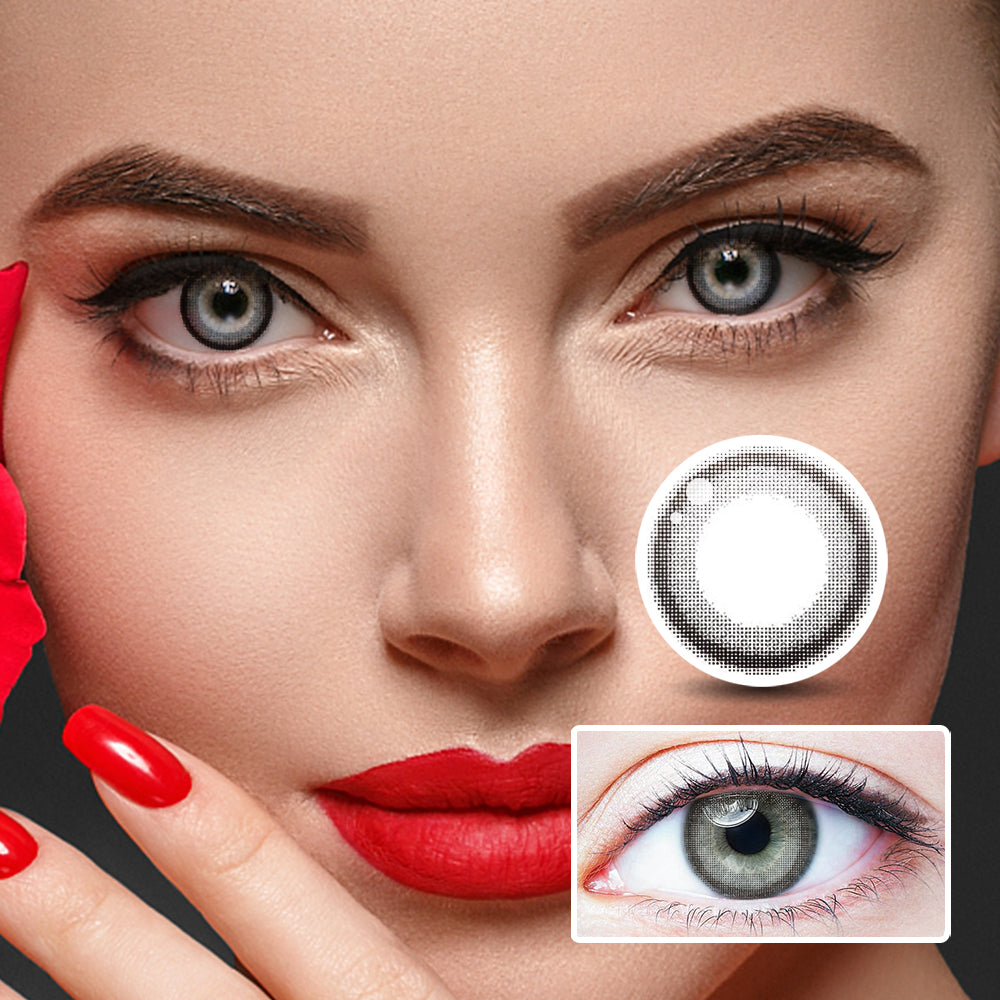 Donuts Grey | Moxielens Moonlight Colored Contacts
